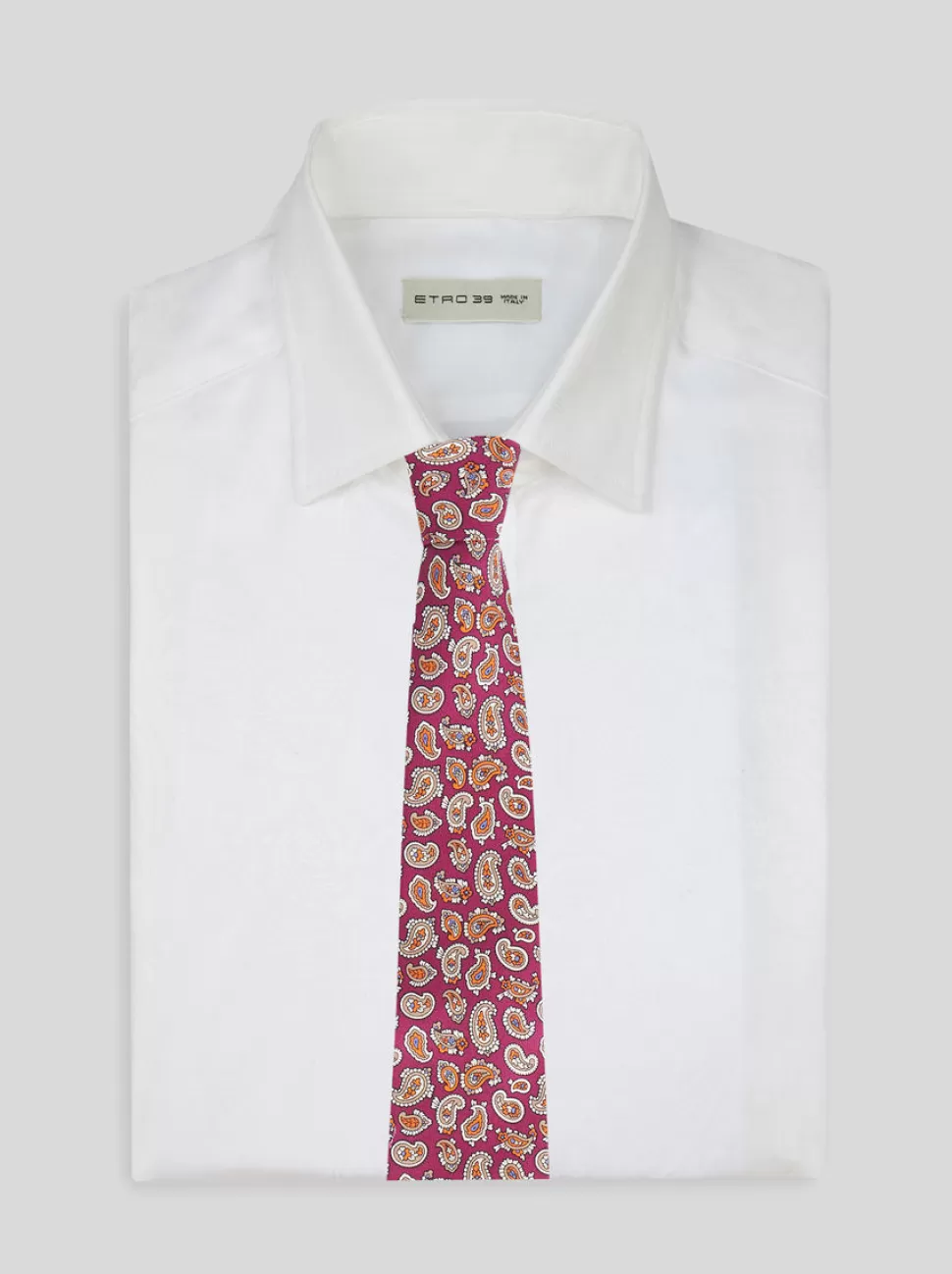 Herren ETRO SEIDENKRAWATTE MIT WINZIGEM PAISLEY