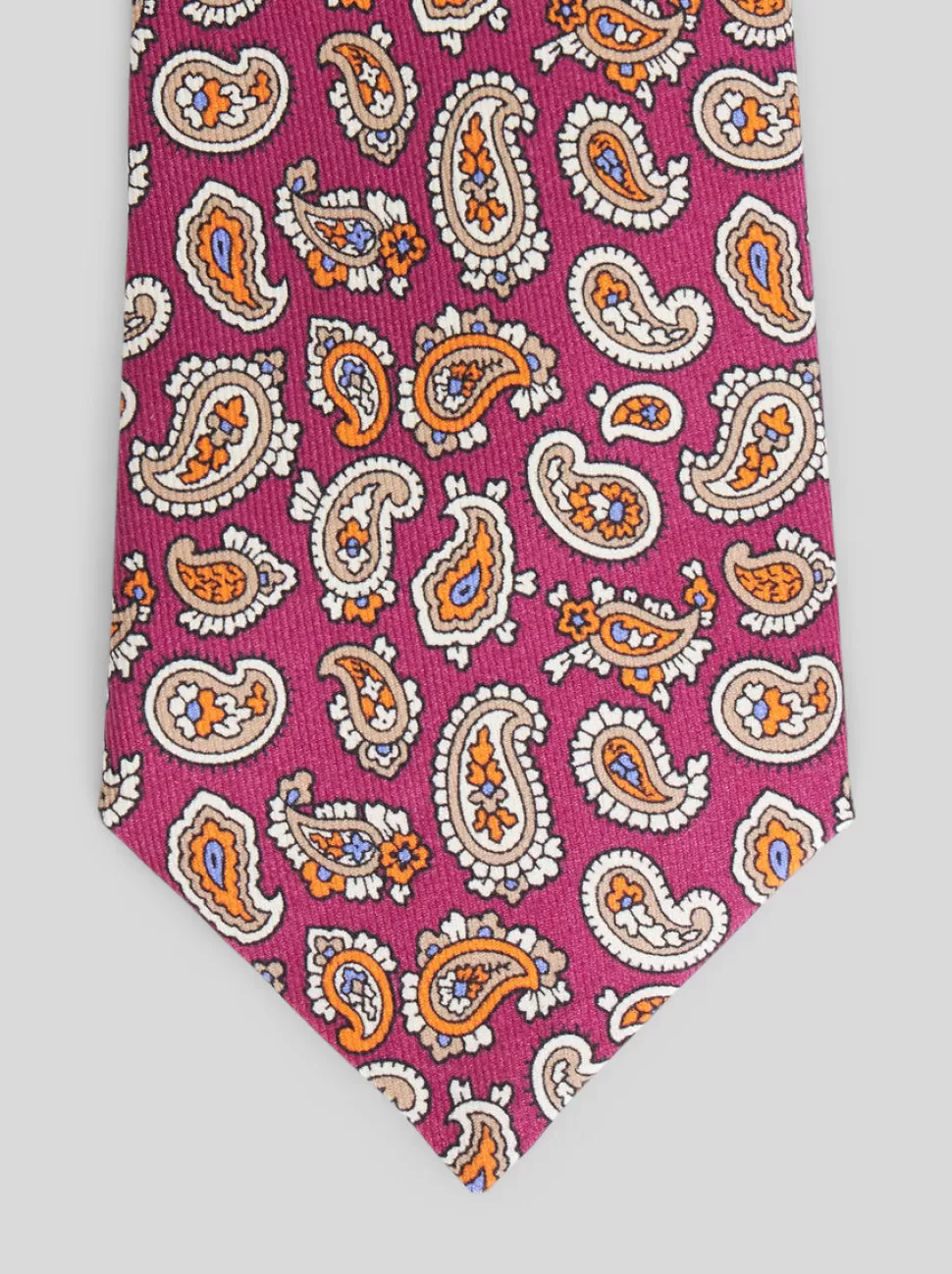 Herren ETRO SEIDENKRAWATTE MIT WINZIGEM PAISLEY