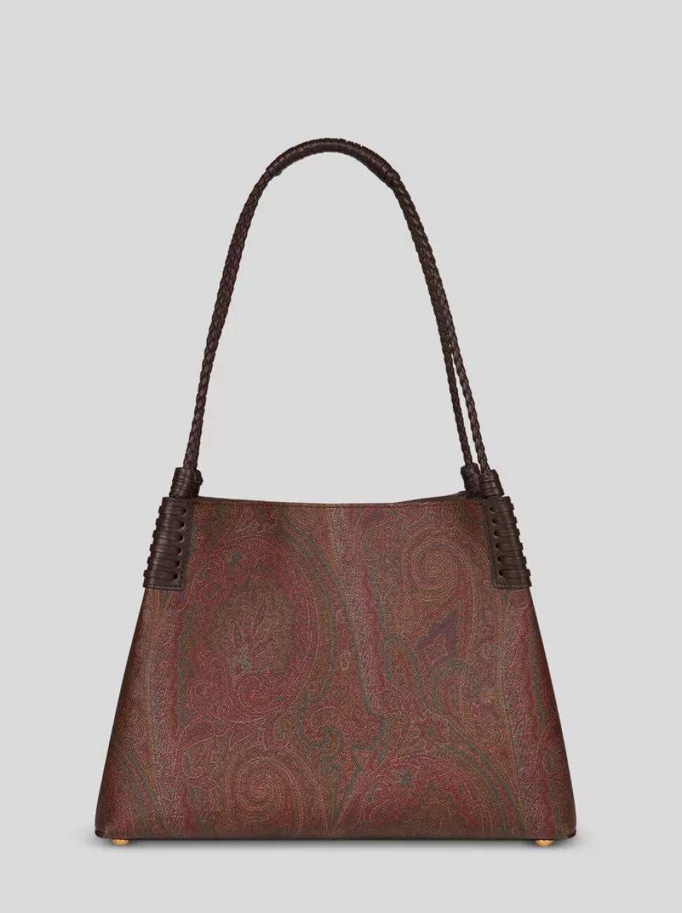 Damen ETRO SHOPPINGTASCHE LIBRA KLEIN PAISLEY