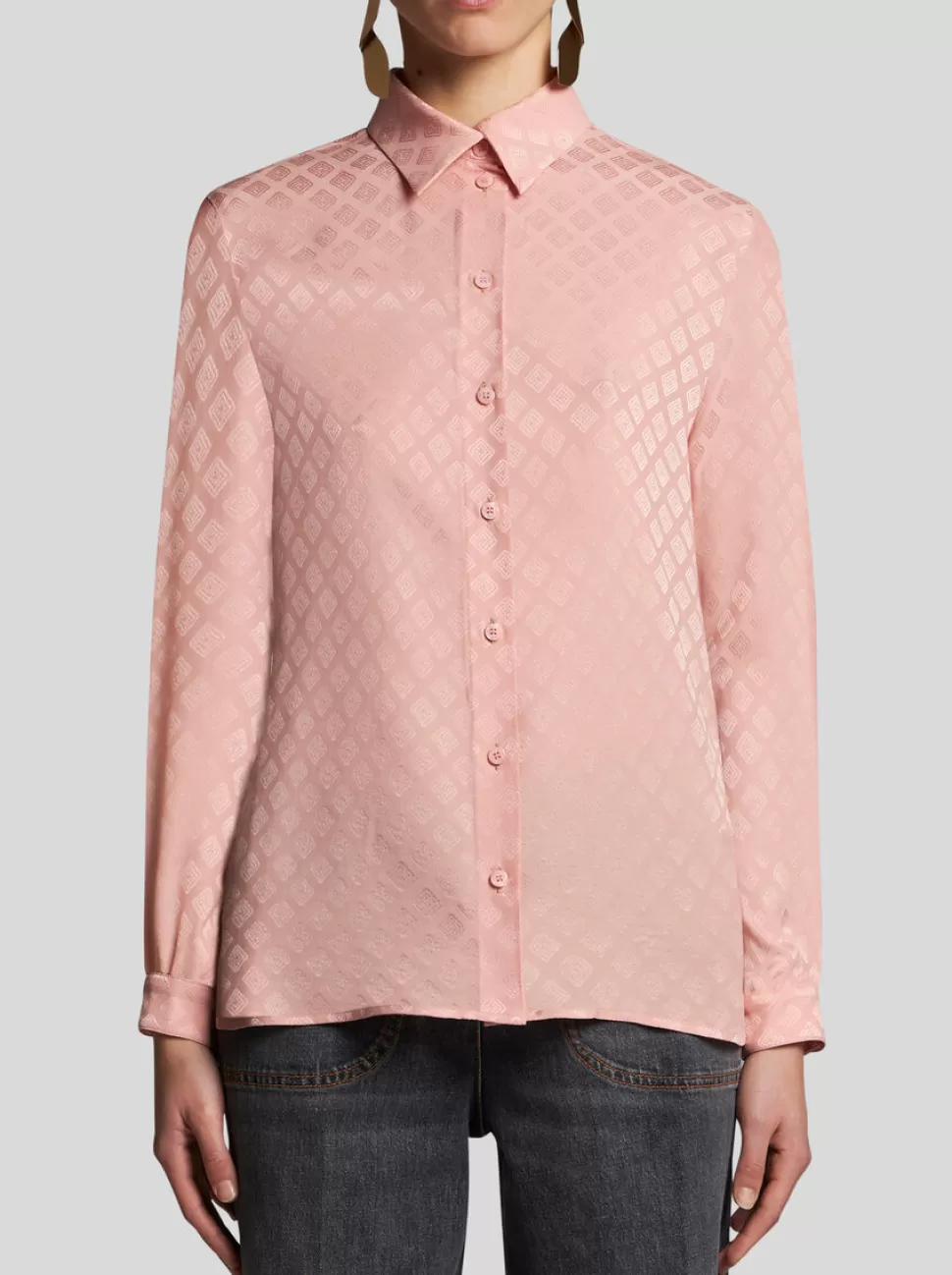 Damen ETRO SILK JACQUARD SHIRT