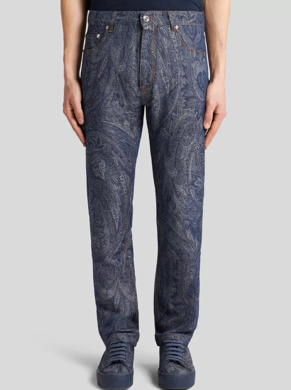 Herren ETRO STRETCH-JEANS IM REGULAR FIT