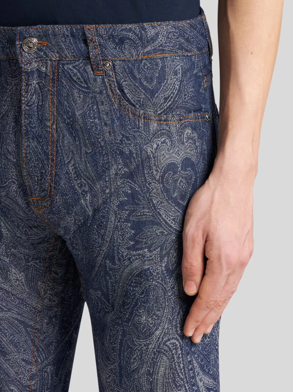 Herren ETRO STRETCH-JEANS IM REGULAR FIT