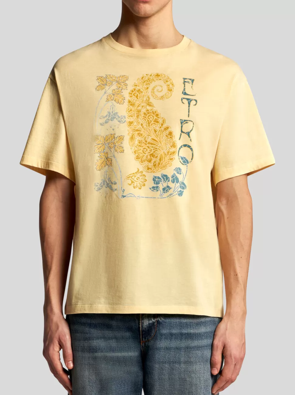 Herren ETRO T-SHIRT MIT PRINT