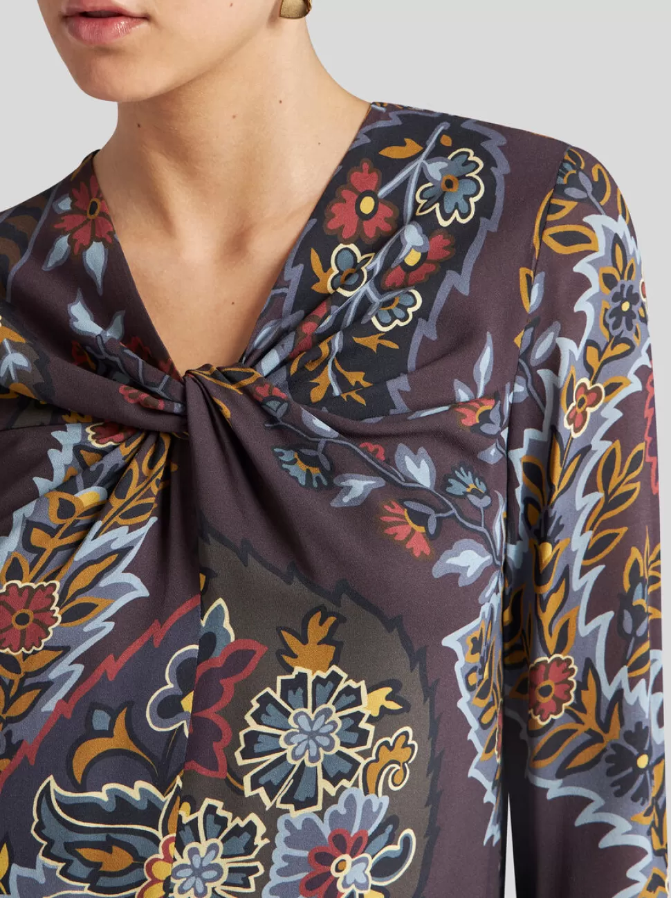 Damen ETRO TUNIKAKLEID MIT PAISLEY-PRINT