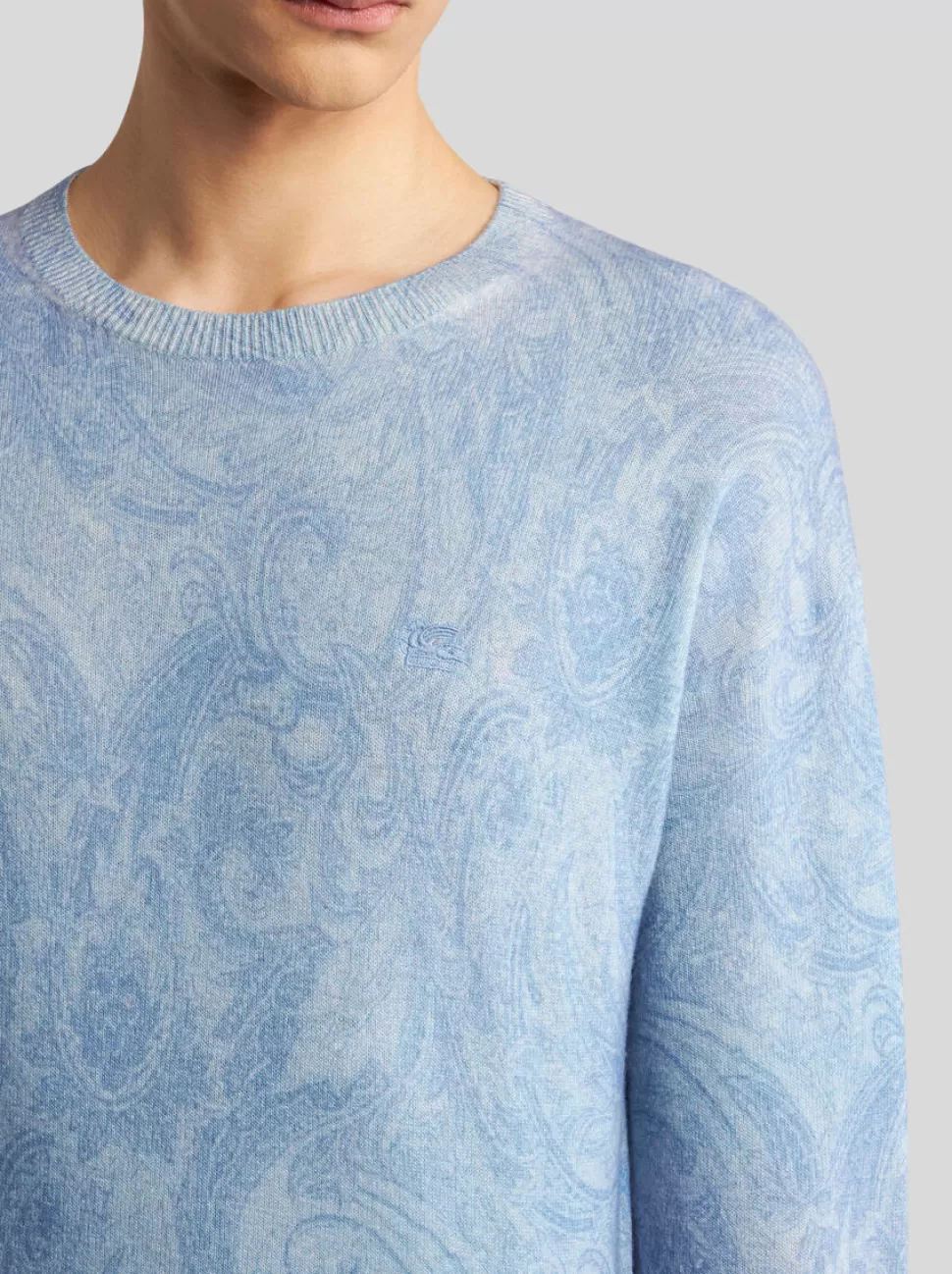 Herren ETRO WOLLPULLOVER MIT PAISLEY-PRINT